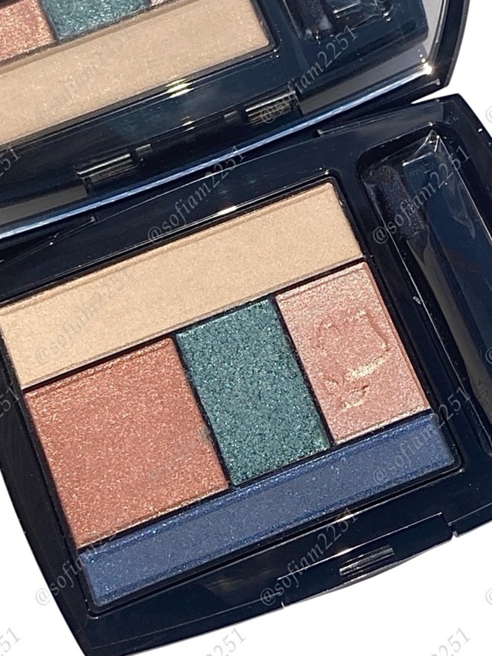 💙NEW!💙Lancôme 406 Bleu Riviera Color Design Eyeshadow Palette BRAND NEW IN BOX!
